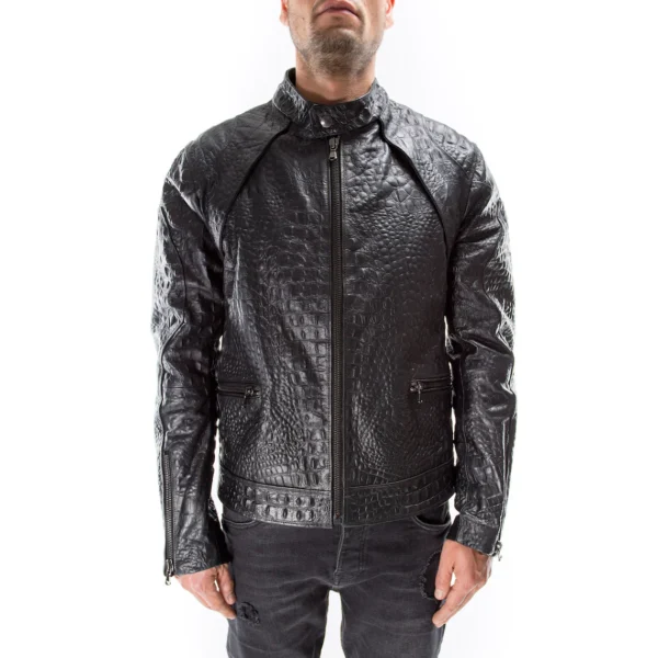 ALLIGATOR BLACK JACKET