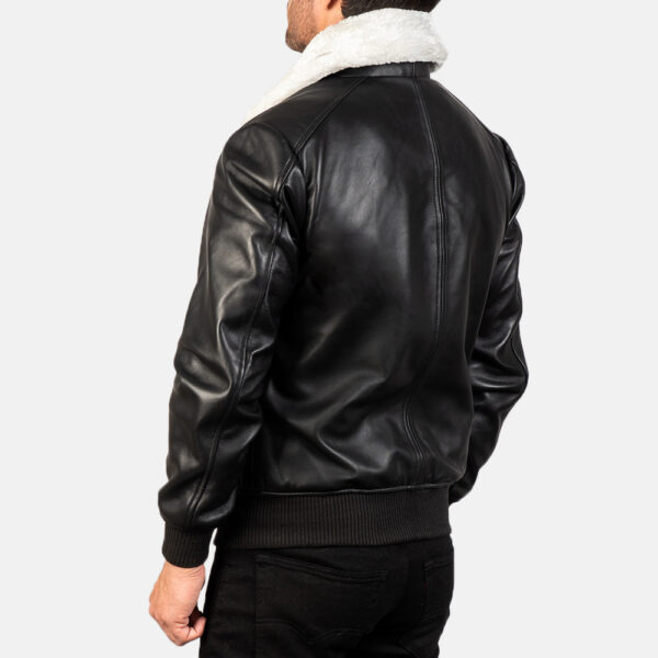 mens aviator leather jacket