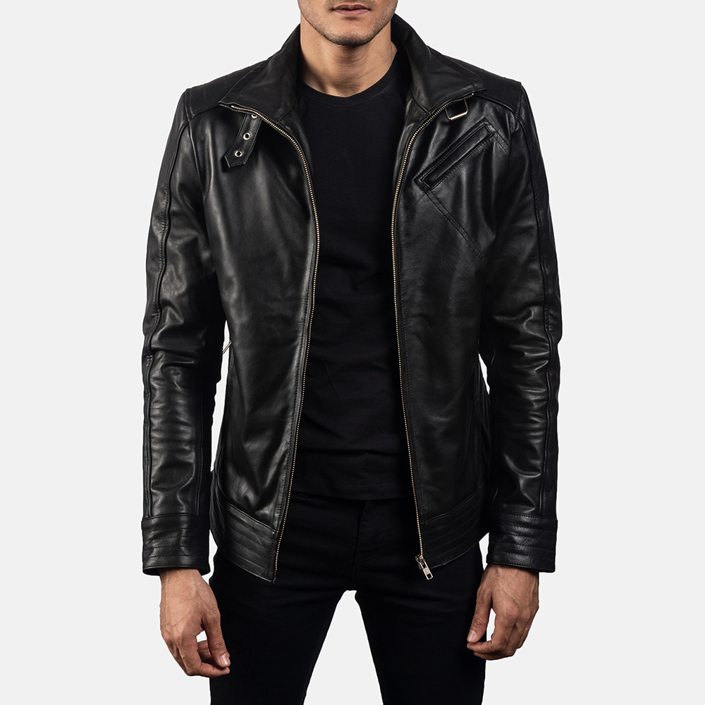 FACTO BLACK BIKER JACKET