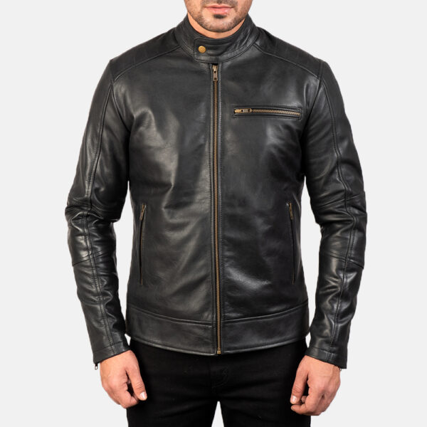 factowears customize leather biker jacket