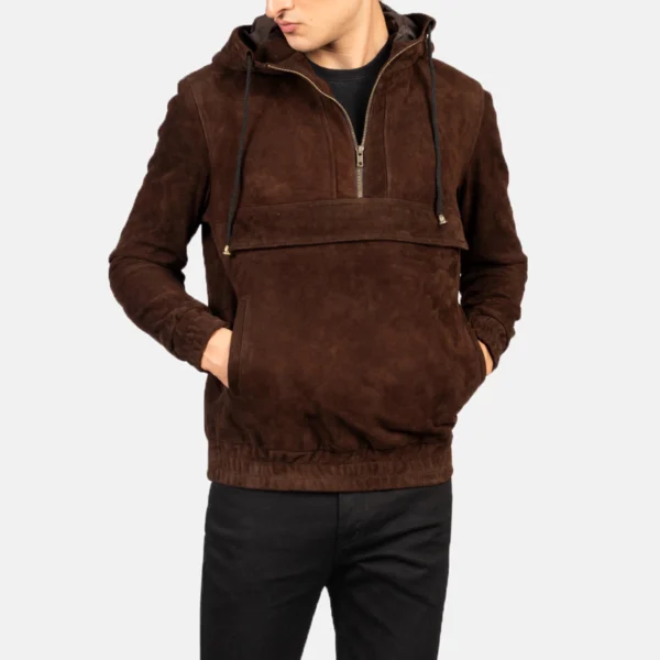 mens hooded pullover jackets