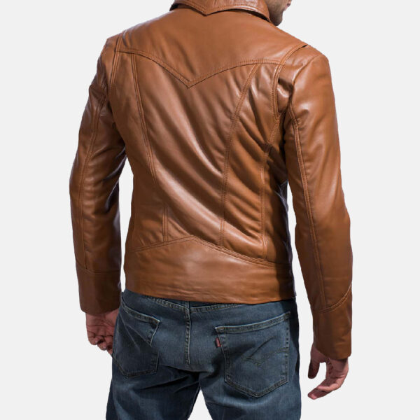 super fit trending fashion leather jacket