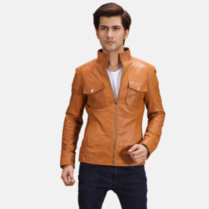 mens leather jacket