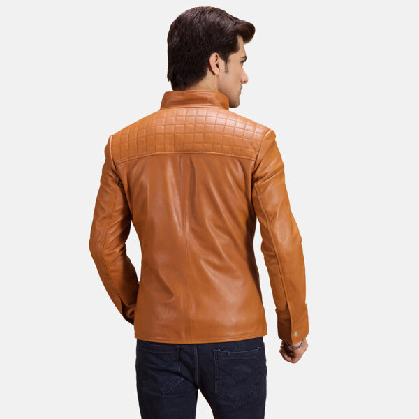 mens fashion leather jacket