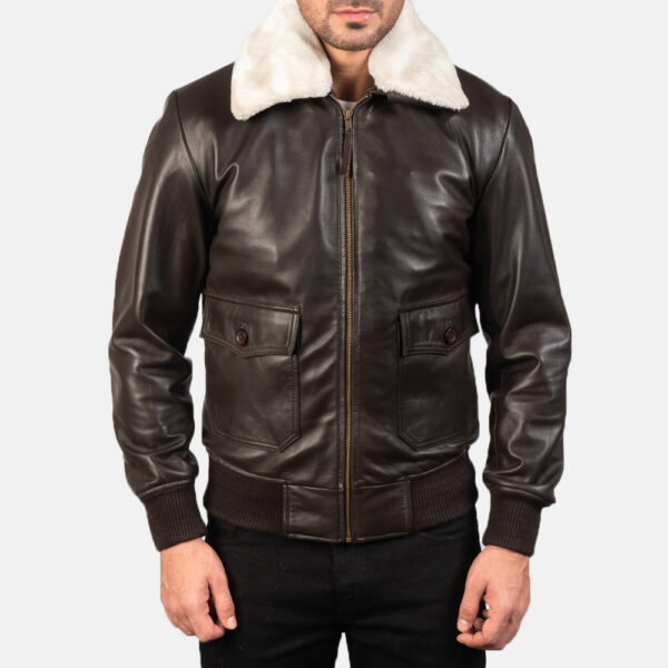 flying pilot leather jacket