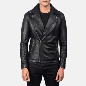 FACTO BLACK BIKER JACKET