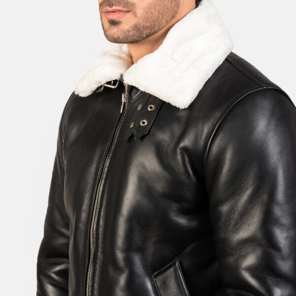 aviator pilot leather jacket