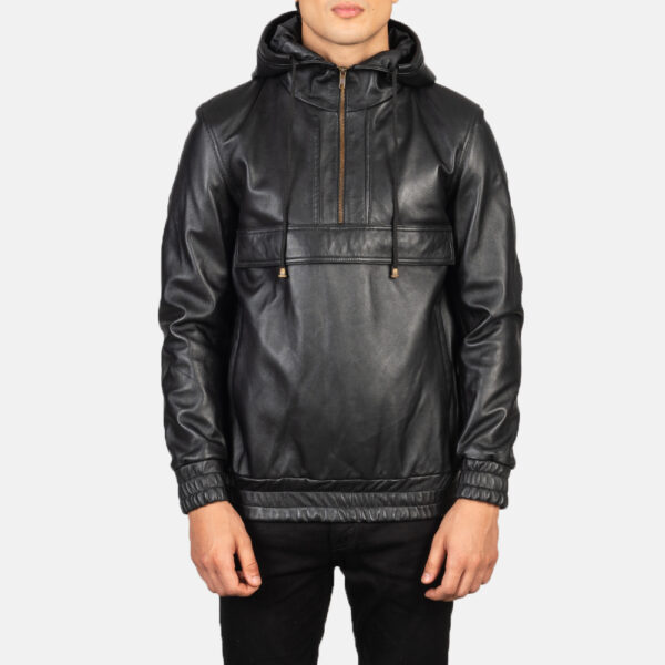 mens fashion pullover hooded jacket