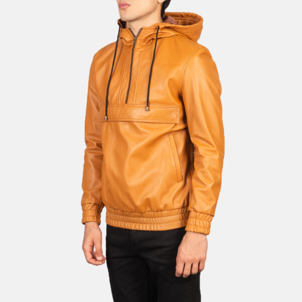 mens pullover hooded jacket