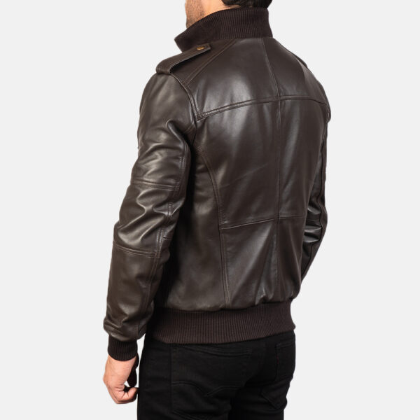 back side look mens bomber jacket