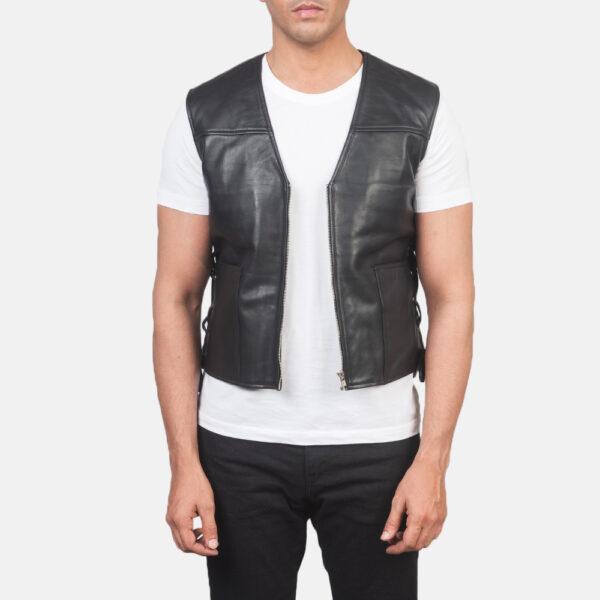 leather vest