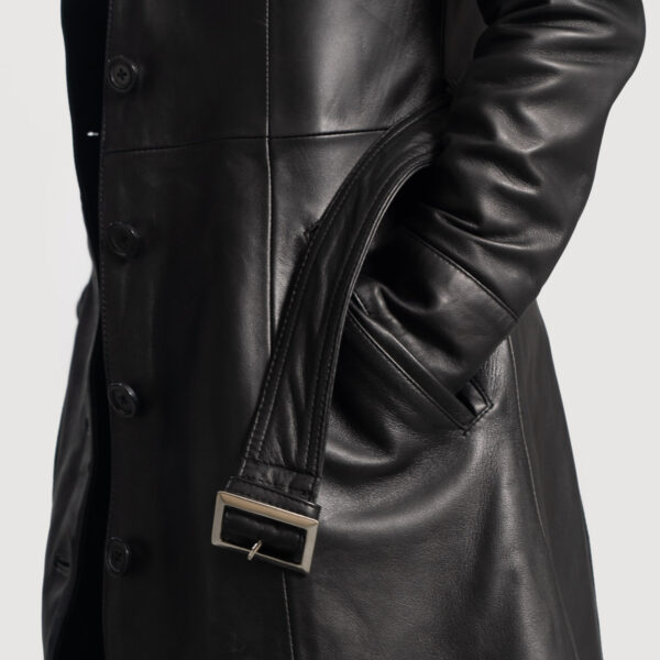 Women’s Leather Trench Coat Ladies' Leather Trench Coat