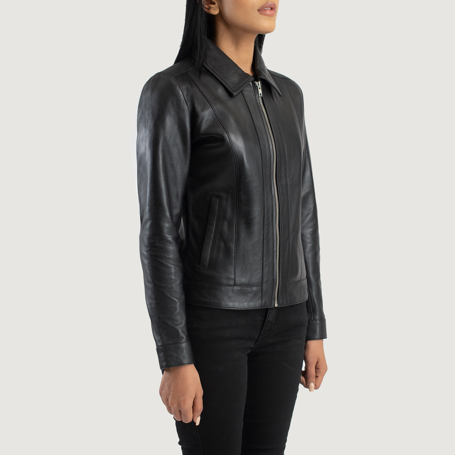 Chic Leather Jacket for Women Women’s Designer Leather Jacket