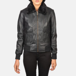 Women’s Bomber Jacket with Shearling