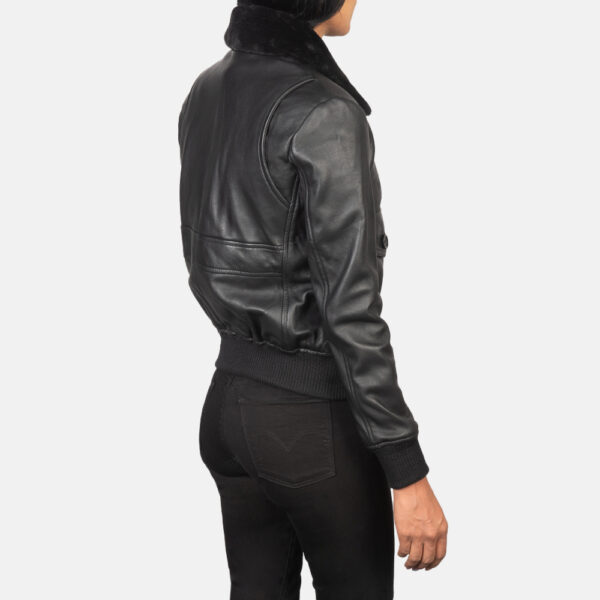 Women’s Aviator Leather Jacket