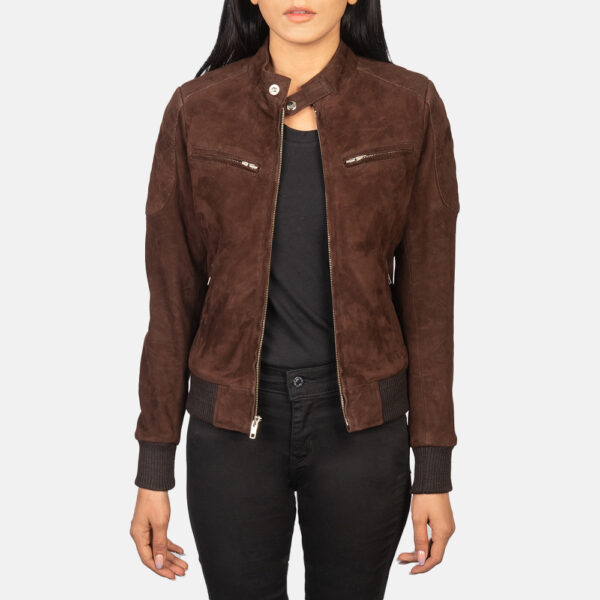 Women’s Suede Leather Jacket