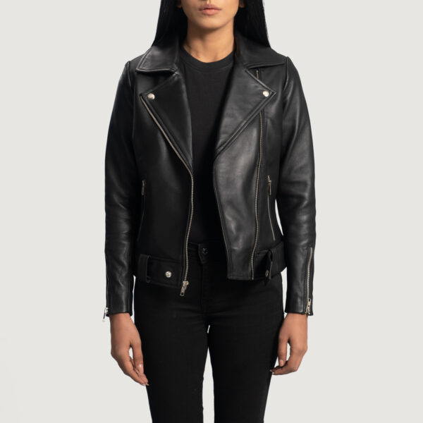 Classic Biker Jacket for Women