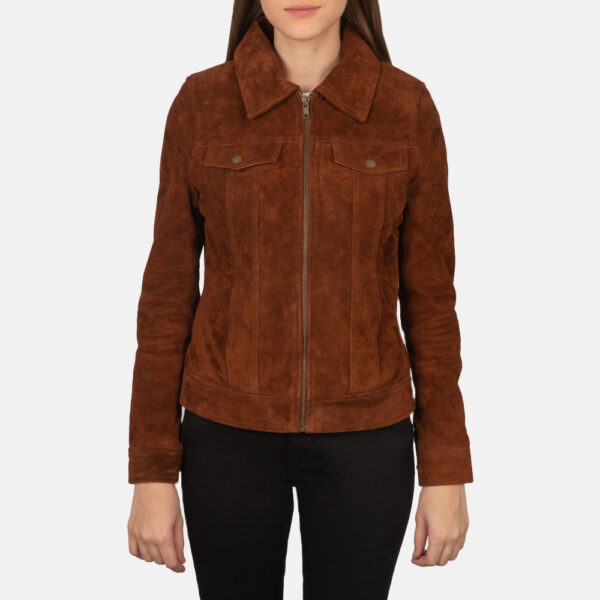 Fashion Suede Jacket Women