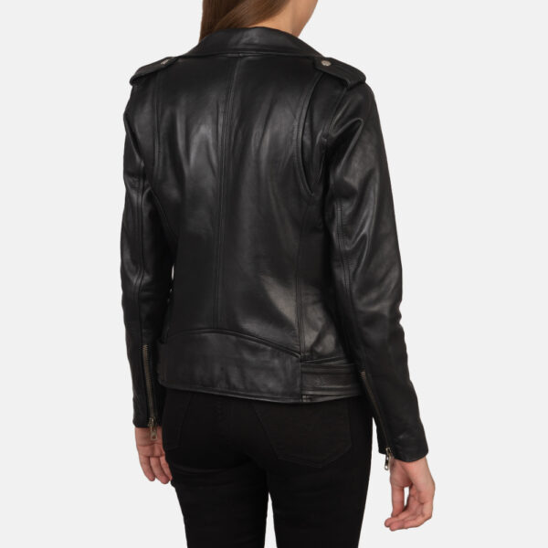 Lambskin Leather Biker Jacket