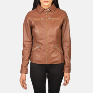 Women’s Fashion Leather Jacket Trendy Leather Jacket Women