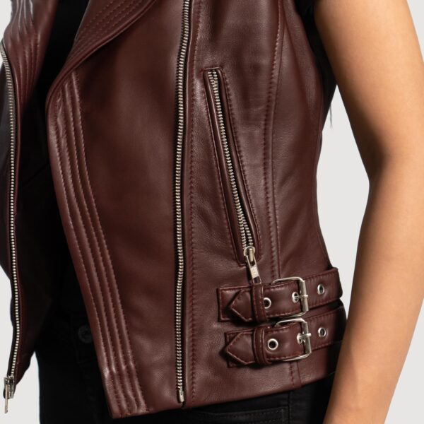 Ladies' Leather Vest Women’s Leather Vest