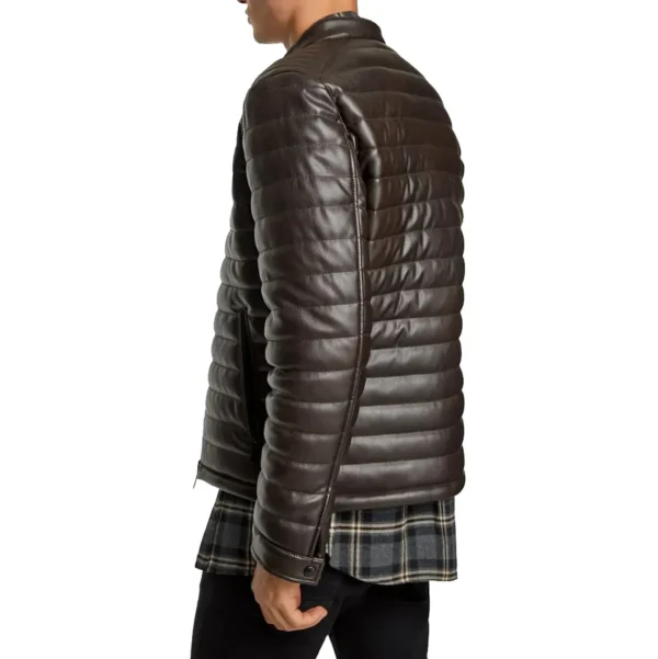 facto real leather jacket